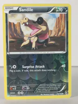 Sandile - Flashfire - 56/106 - singles - Pokemon - holo - C - Image 1
