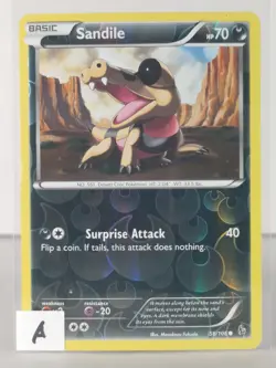 Sandile - Flashfire - 56/106 - singles - Pokemon - holo - C - Image 2