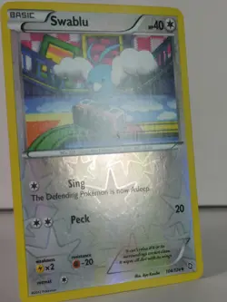 Swablu - BW Dragons Exalted - 104/124 - Pokemon TCG - Reverse Holo - Image 4