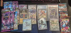 Pokemon TCG Random Lot Gastly 177 PSA / White Flare IR's / Loose JP/KR packs - Image 1
