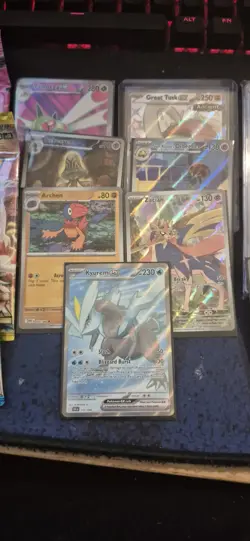 Pokemon TCG Random Lot Gastly 177 PSA / White Flare IR's / Loose JP/KR packs - Image 2