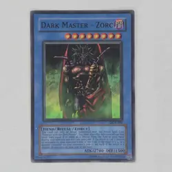 YuGiOh Dark Master - Zorc DCR-082 Dark Crisis Super Rare - Image 1