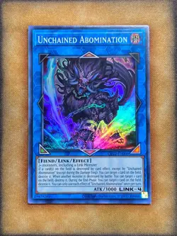 Yugioh Unchained Abomination OP22-EN006 Super Rare NM - Image 1