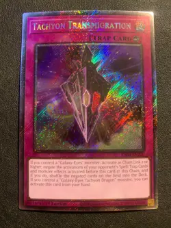 Tachyon Transmigration (Platinum Secret Rare) - Yugioh - Image 1
