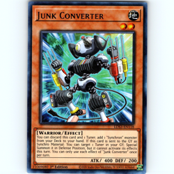 Yugioh Junk Convertor LDS3-EN118 1st Edition Ultra Rare Blue Holo - NM-MINT 💎 - Image 1
