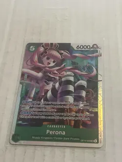One Piece The Azure Sea’s Seven Perona OP14-033 SR English - Image 1