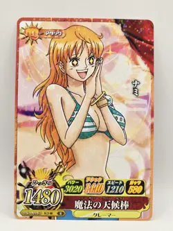 Nami Swan Rare Holo One Piece OnePy Berry Match Bandai - Image 1