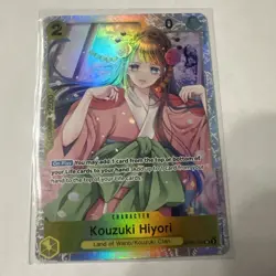 OP06-106 Kouzuki Hiyori : Super Rare One Piece English TCG Card CCG - Image 1