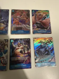 One Piece TCG Seven Warlords of the Sea card bundle x 8 promos - Image 2
