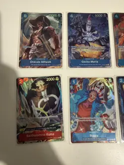 One Piece TCG Seven Warlords of the Sea card bundle x 8 promos - Image 4