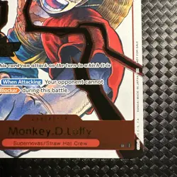 Monkey.D.Luffy - ST01-012 (3rd Anniversary Winner) ST01-012 One Piece Promotion - Image 5