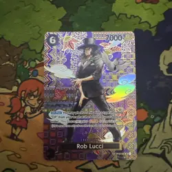 One Piece TCG - Rob Lucci (092) (SP) OP03-092 Awakening of the New Era Foil - Image 1