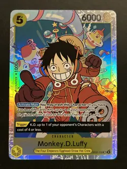 One Piece TCG The Best Vol. 2 PRB-02 - Monkey.D.Luffy OP07-109 SR (Reprint) NM - Image 1