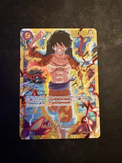 One Piece CCG Monkey.D.Luffy OP09-119 Secret Rare English Edition NM - Image 1