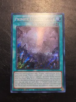 Yu-Gi-Oh! SECRET RARE CARD PRIMITE LORDLY LODE BLMM-EN172 1ST NM - Image 1
