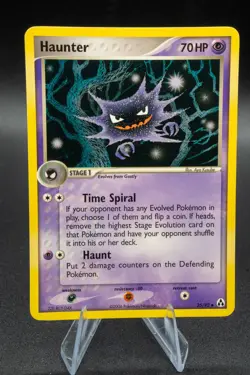 Haunter - 35/92 - Legend Maker - Pokemon Card - Light Play Condition - LP + - Image 1