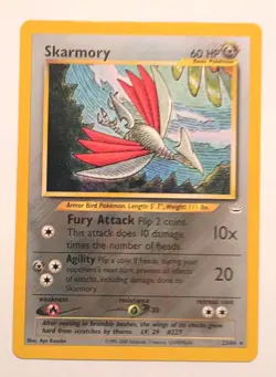 Pokemon TCG Cards Skarmory 23/64 Neo Revelation Rare LP Non Halo - Image 1