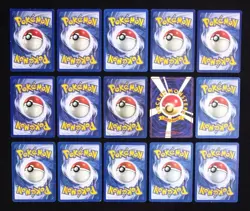 Lot Of 15 Vintage Pokemon Cards Regular Finish Mix 1999-2000 MP+ - Image 2