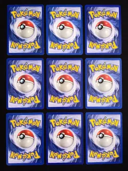 Lot Of 9 Vintage Jungle Pokemon Cards Regular Finish 1999 LP-MP - Image 2