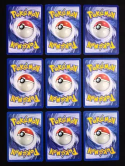 Lot Of 9 Vintage Fossil & Jungle Pokemon Cards Regular Finish 1999 Mix LP-MP - Image 2
