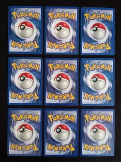 Lot Of 9 Vintage Pokemon Cards Base Set 2 BS2 Regular Finish LP-MP - Image 2