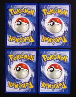 Lot Of 4 Vintage Pokemon Cards Regular Finish BSU Charmander Charmeleon Ponyta - Image 2