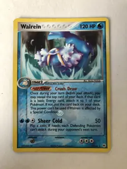 Walrein 15/101 Holo Rare EX Hidden Legends Pokemon Card 2004 - Image 1