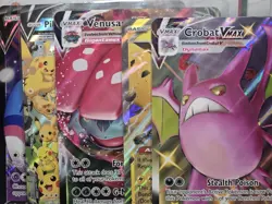 Jumbocardbulk Pokemon SWSH141 Jumbo Pikachu v Union Card - Image 1
