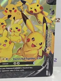 Jumbocardbulk Pokemon SWSH141 Jumbo Pikachu v Union Card - Image 5