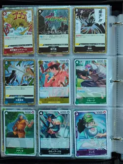 One Piece Sammelkarten Super Secret Rare Trading Cards Lot 112 Karten Holos - Image 4