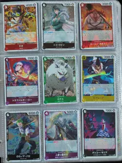 One Piece Sammelkarten Super Secret Rare Trading Cards Lot 112 Karten Holos - Image 5