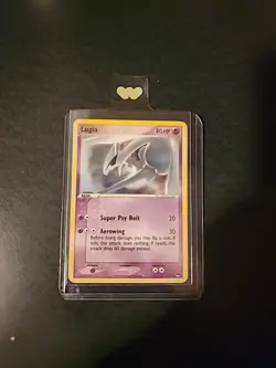 Pokemon TCG Lugia Pop Series 5 Holo Rare Card 2/17 LP Condition - Image 1