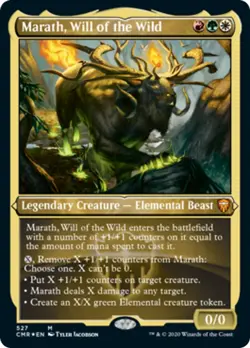 Marath, Will of the Wild (Showcase) FOIL Commander Legends PLD CARD ABUGames - Image 1