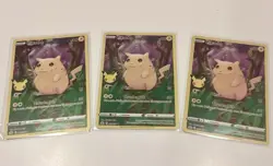 Pokemon Celebrations PIKACHU Full-Art Holo 005/025 - 3-Card LOT! - Image 1