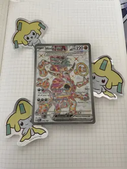 Hoopa ex - 226/182 - Ultra Rare - Paradox Rift - Pokemon Card - NM/M - Image 1