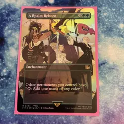 A Realm Reborn (FOIL) x1 - MTG Final Fantasy FIN #344 - Image 1