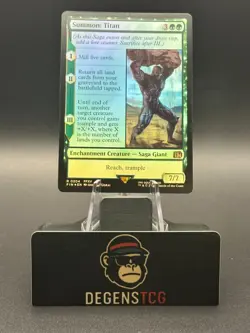 Summon: Titan 0204 Final Fantasy Foil MTG english - Image 1