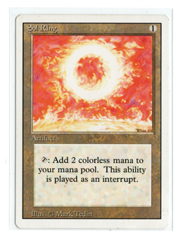 MTG - Sol Ring - Normal - Revised Edition - HP - Image 1