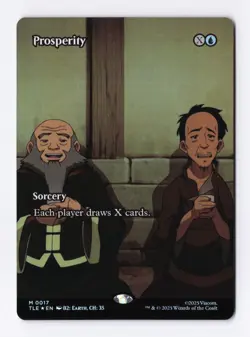Prosperity (Borderless Foil) MTG Avatar The Last Airbender: Eternal-Legal (TLE) - Image 1