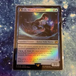 Jill, Shiva's Dominant Shiva, Warden of Ice (FOIL) x1 - MTG Final Fantasy 58 - Image 1