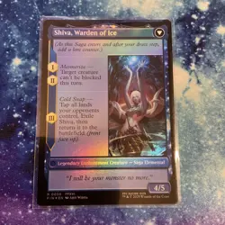 Jill, Shiva's Dominant Shiva, Warden of Ice (FOIL) x1 - MTG Final Fantasy 58 - Image 2