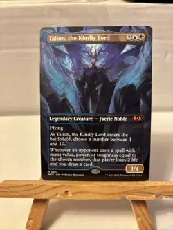 Talion, the Kindly Lord (Borderless) Wilds of Eldraine Regular - Image 1