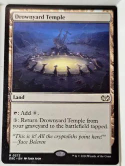 Drownyard Temple - Commander: Duskmourn - Magic the Gathering MTG Nice! - Image 1