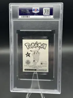 1999 Merlin Pokemon Brock - Prism #S27 PSA 6 - Image 2