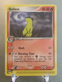 Pokemon Quilava 51/100 ex Sandstorm Uncommon NM - Image 1