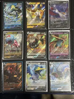 Pokemon Card Binder Collection VMAX TAG TEAM Full Art Ultra Rare Lot EN JP 100ct - Image 4
