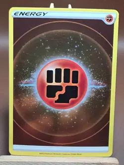 MP Fighting Energy Unnumbered Holo Brilliant Stars Pokemon - Image 1