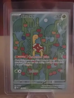 Pokemon TCG Shuckle 136/132 Me01: Mega Evolution Holo - Image 1