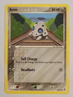 Pokemon ARON 48/92 EX Legend Maker - Light Play 🍒 - Image 2