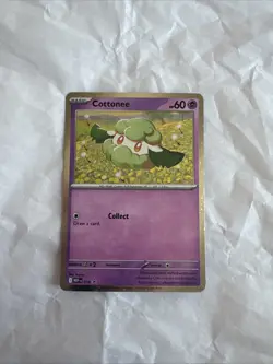 Pokemon Cottonee #018 Phantasmal Flames Black Star PROMO Rare Foil Holo NM/M - Image 1